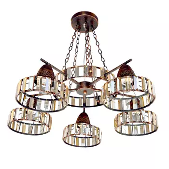 Подвесная люстра Максисвет 2-4406-5-CF E27