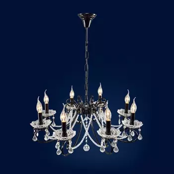 Подвесная люстра Максисвет 2-8070-8-BK E14