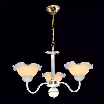 Подвесная люстра Максисвет 2-8569-3-WH+FG E27