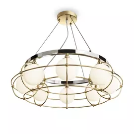 Подвесная люстра Maytoni Carcass MOD312PL-08GCH