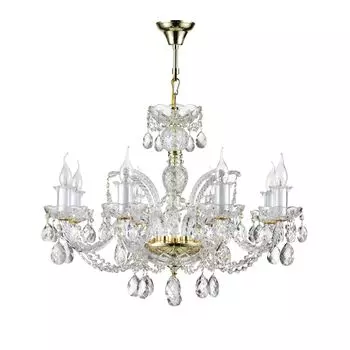 Подвесная люстра Maytoni Lira DIA907-PL-08-G