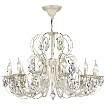 Подвесная хрустальная люстра Princess Maytoni ARM270-12-R