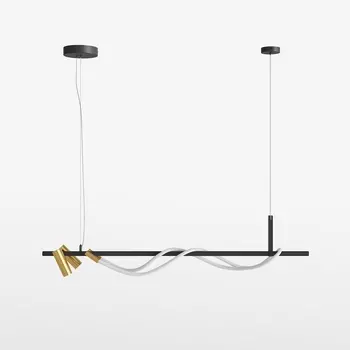 Подвесная люстра Maytoni Tau MOD166PL-L30GB3K