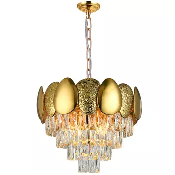Подвесная люстра Natali Kovaltseva Chic CHIC 81437/8C GOLD