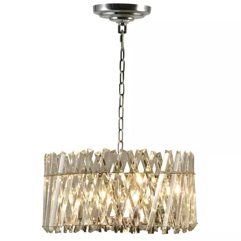 Подвесная люстра Natali Kovaltseva Crown CROWN 81434/6C CHROME