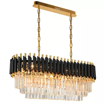 Подвесная люстра Natali Kovaltseva Darian DARIAN 76017/8C GOLD BLACK