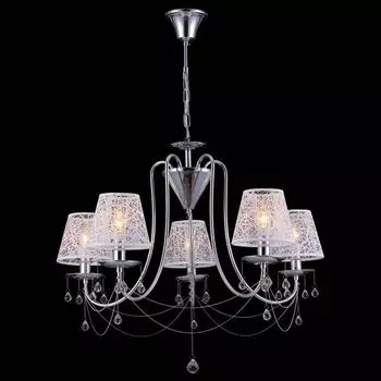 Подвесная люстра Natali Kovaltseva FERRARA FERRARA 11419/5C CHROME