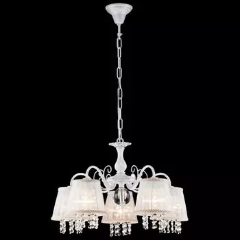 Подвесная люстра Natali Kovaltseva ISABELLE ISABELLE II 11393/5C WHITE GOLD