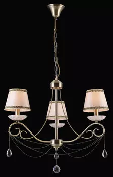 Подвесная люстра Natali Kovaltseva Malaga Malaga 70026-3C ANTIQUE