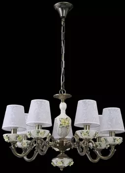 Подвесная люстра Natali Kovaltseva VANITI VANITI II 11376/7С ANTIQUE, CERAMIC