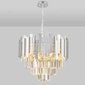 Подвесная люстра Natali Kovaltseva Vertigo VERTIGO 81440/6C SILVER