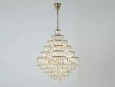 Подвесная люстра Newport 10120 10125+15/C gold