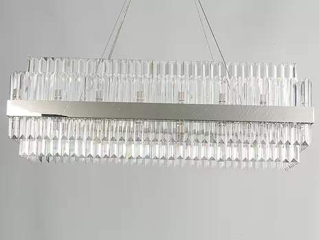 Подвесная люстра Newport 10240 10242/90 nickel