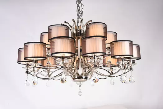 Подвесная люстра Newport 1600 1612+6/C без абажуров