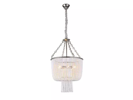 Подвесная люстра Newport 3130 3136/S nickel/white