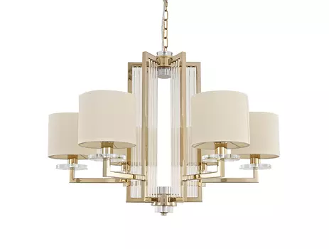 Подвесная люстра Newport 35400 35406+1/C gold без абажуров