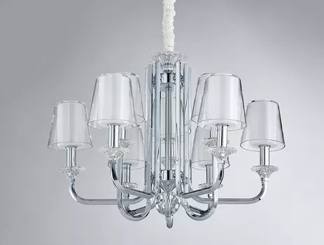 Подвесная люстра Newport 4600 4606+3/C chrome