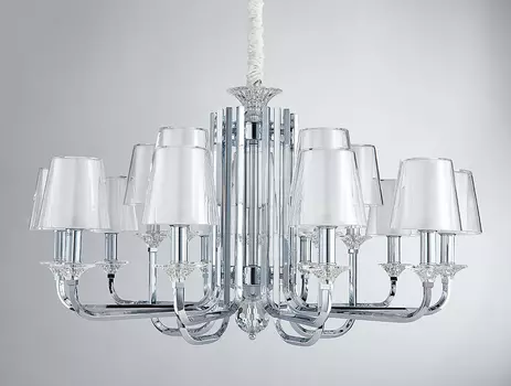 Подвесная люстра Newport 4600 4610+5/C chrome