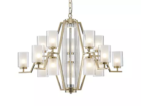 Подвесная люстра Newport 4900 4915/C gold