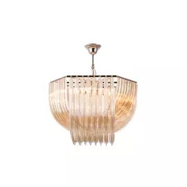 Потолочная хрустальная люстра Newport 64000 64006/S cognac