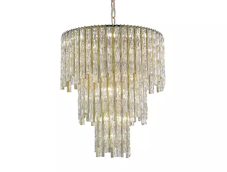 Подвесная люстра Newport 8520 8528+17/C gold