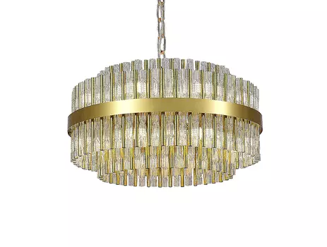 Подвесная люстра Newport 8520 8529+7/C gold