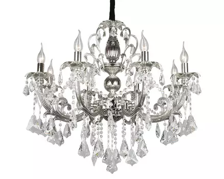 Подвесная хрустальная люстра Grosseto Omnilux OML-77713-08