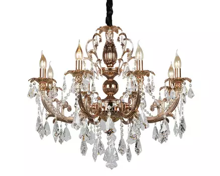 Подвесная хрустальная люстра Grosseto Omnilux OML-77723-08