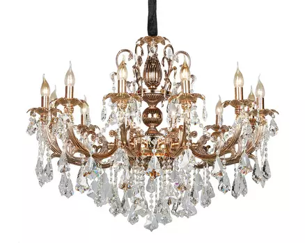 Подвесная хрустальная люстра Grosseto Omnilux OML-77723-12