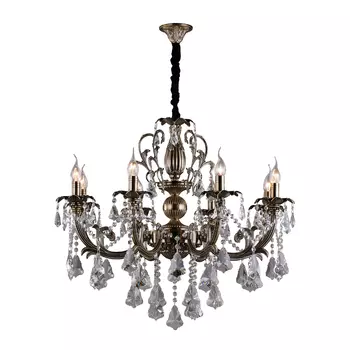 Подвесная хрустальная люстра Grosseto Omnilux OML-77733-08