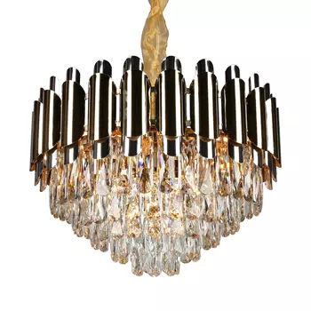 Подвесная хрустальная люстра Malgrate Omnilux OML-81403-08