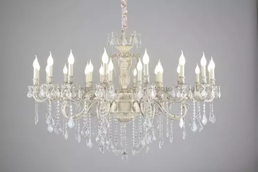 Подвесная хрустальная люстра Taranto Omnilux OML-74403-27