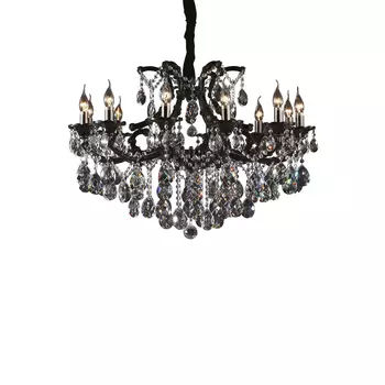Подвесная хрустальная люстра Champa nero Osgona 879127