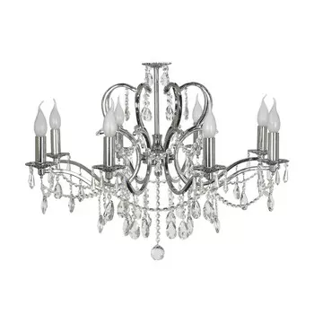 Подвесная хрустальная люстра Pisani Arti Lampadari Pisani E 1.1.8.601