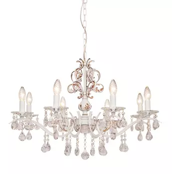 Подвесная хрустальная люстра Tereziya SilverLight 727.51.8
