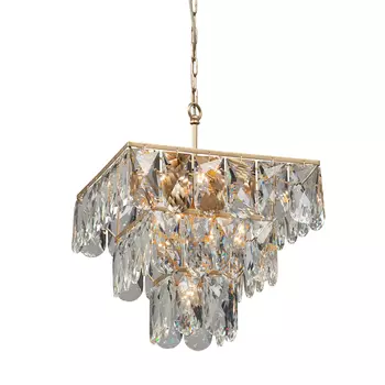 Подвесная хрустальная люстра Vitaluce V5267-8/8+1