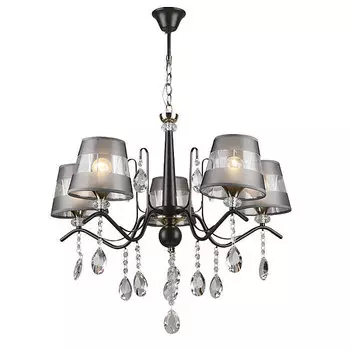 Подвесная люстра Wedo Light Greys WD3600/5H-CF-FGD-GR