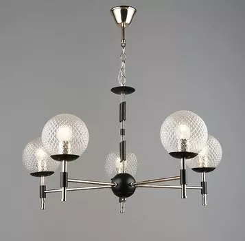 Подвесная люстра Wedo Light Kameliya WD3624/5H-FGD-BK-WT