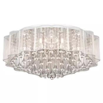 Потолочная хрустальная люстра Lussole Brookside LSL-3307-08