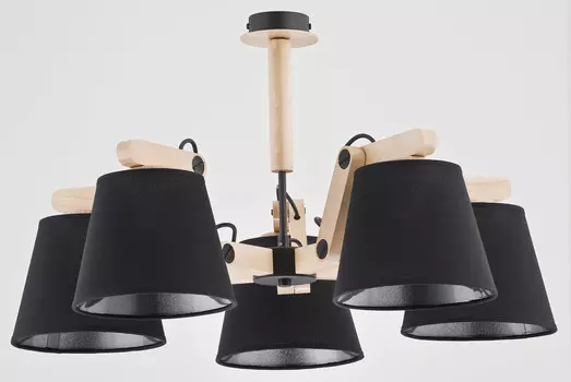 Потолочная люстра Alfa Joga Black 22715