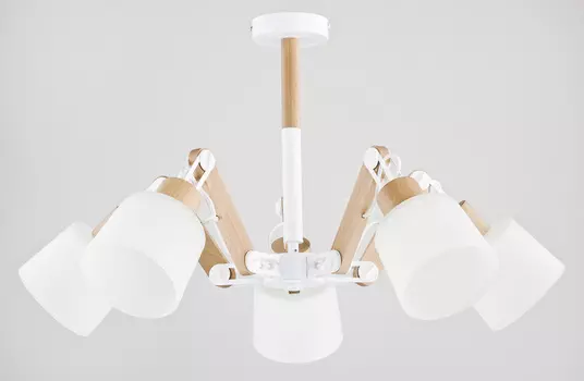 Потолочная люстра Alfa Bridge White 24305