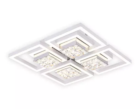 Потолочная люстра с пультом Crystal Acril Ambrella FA118