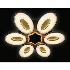 Потолочная люстра Ambrella FG1022/6+1 WH 144W+80W D1000