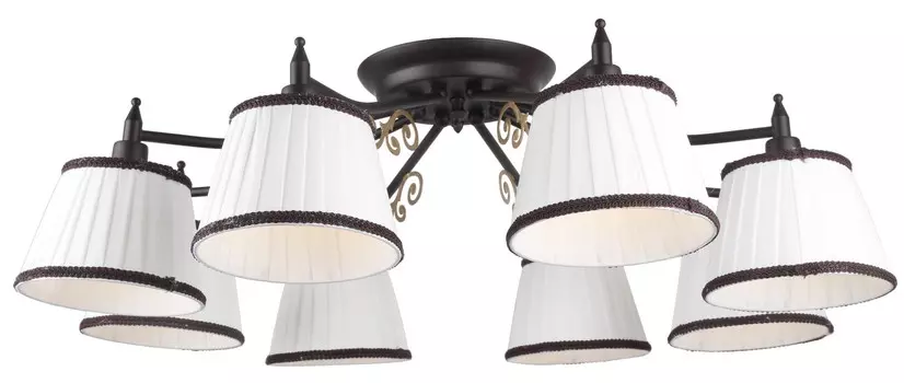 Потолочная люстра Arte Lamp CAPRI A6344PL-8BR