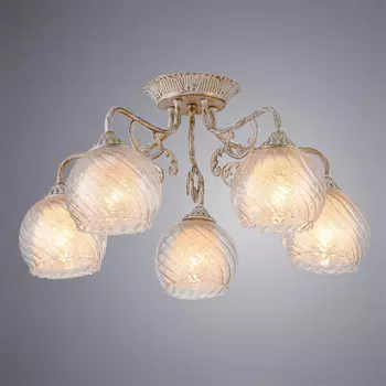 Потолочная люстра Arte Lamp Charlotte A7062PL-5WG