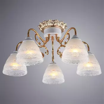 Потолочная люстра Arte Lamp Francesca A7072PL-5WG