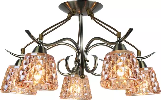 Потолочная люстра Arte Lamp GEMMA A6185PL-5AB