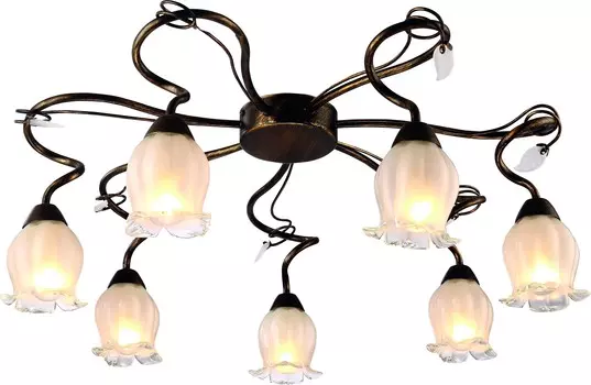 Потолочная люстра Arte Lamp GLAMORE A7449PL-7BR