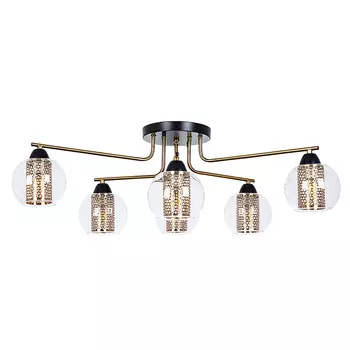 Потолочная люстра Arte Lamp Manchester A7045PL-6BK