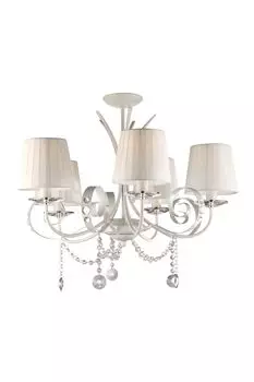 Потолочная люстра Arte Lamp MANTOVA A9584PL-5WH